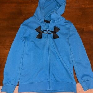 Boys full zip under Armour hoodie 7